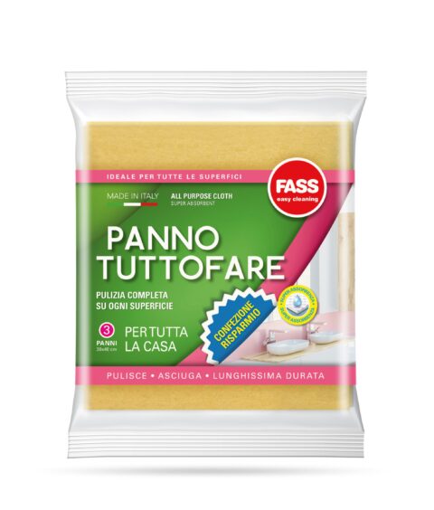 All-Purpose Cleaning Cloths TUTTOFARE 3 Pack Fass