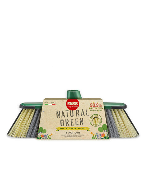 Scopa per interni 3 Azioni Natural Green Fass