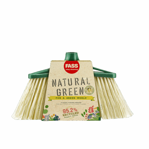 Scopa per Esterni Star Natural Green Fass